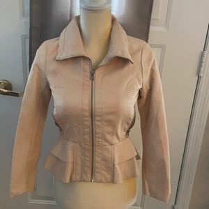 Like new Leather looking Spring/Autumn Jacket.